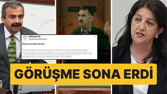 Pervin Buldan ve Sırrı Süreyya Önder'in Öcalan İle Görüşmesi Sona Erdi! İşte DEM Parti'den İlk Açıklama!