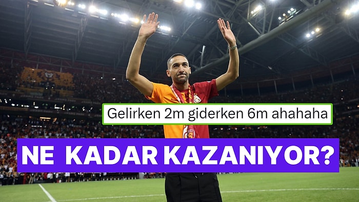 Kafalar Karıştı: Hakim Ziyech Galatasaray'dan Yıllık Kaç Milyon Euro Maaş Alıyor?