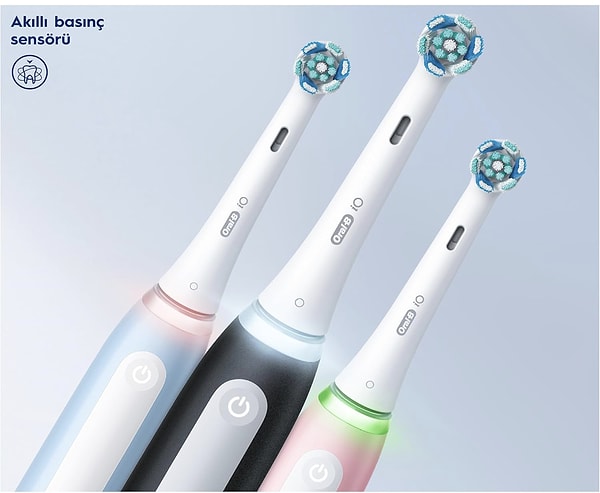 9. Oral-B iO - 3 Siyah Şarjlı/Elektrikli Diş Fırçası