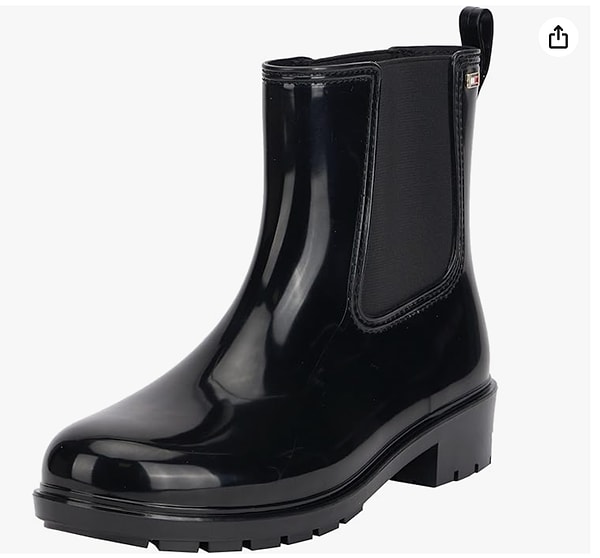 Tommy Hilfiger FLAG RAINBOOT Yürüyüş Botu