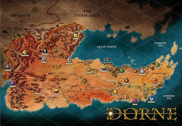 8. Dorne'daki en güçlü aile hangisidir?