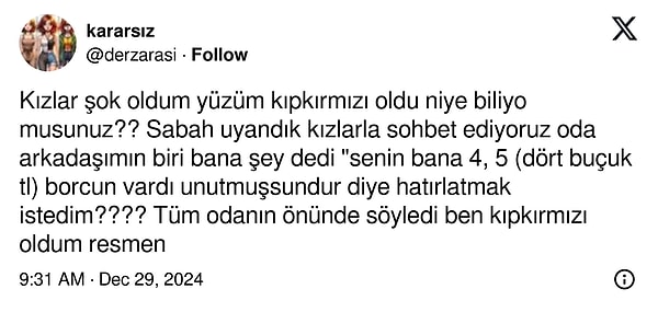 Fakat geçtiğimiz günlerde bir kullanıcının yaşadığı olay "Böyle arkadaş olmaz olsun" dedirtti. Küçücük bir miktarı herkesin ortasında hatırlatan "arkadaş", sinir krizine soktu.