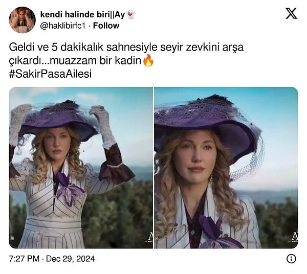 Meryem Uzerli kısacık sahnesiyle bile çok beğenildi. Umuyoruz ki plato en kısa sürede yeniden inşa edilir ve bir an önce kavuşuruz!