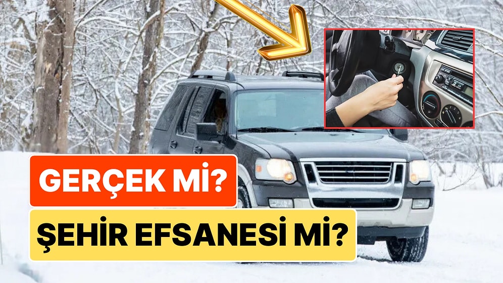 Soğuk Havalarda Araçla Hareket Etmeden Önce Motoru Isıtmaya Gerek Var mı?