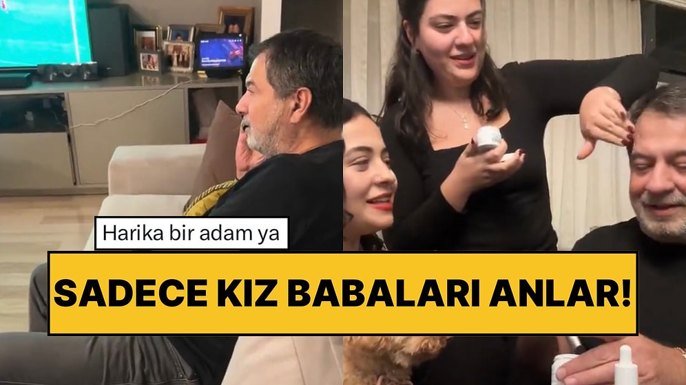 Kız Babası Olmak Bir Başka: Oğlu Arayınca Maç İzliyorum Diyen Adam Kızlarının İsteğini Anında Yerine Getirdi