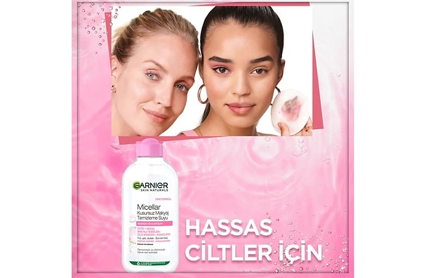 Garnier Micellar Kusursuz Makyaj Temizleme Suyu