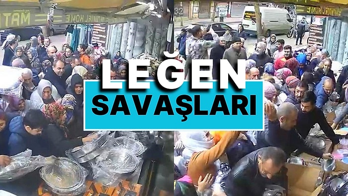 Çiğ Köfte Leğenini 155 Liradan 100 TL'ye İndiren Mağazada İzdiham Oldu