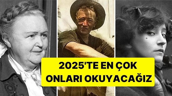 2025'te En Çok Okuyacağımız Yazarlar Belli Oldu: Telif Hakları Artık Bitiyor