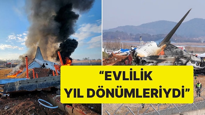 Evlilik Yıl Dönümleriymiş: Güney Kore'deki Uçak Kazasında Ailesini Kaybeden Genç Anlattı