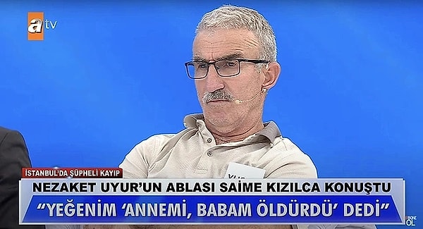 Hatta "Karım uyuşturucu kullanıyordu ve fuhuş yapıyordu" diyen eski eşi Yusuf Bey'in de cinayetten haberi olduğunu belirtti.