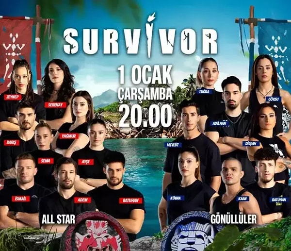 TV8’de yayınlanan ve her yıl reyting rekorları kıran Survivor’da 2025 ateşi yandı.