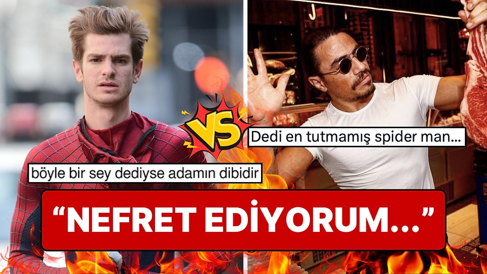 Andrew Garfield'ın Nusret'e Karşı Duyduğu Nefreti Anlattığı Anlar X Kullanıcıları Arasında Tartışma Yarattı