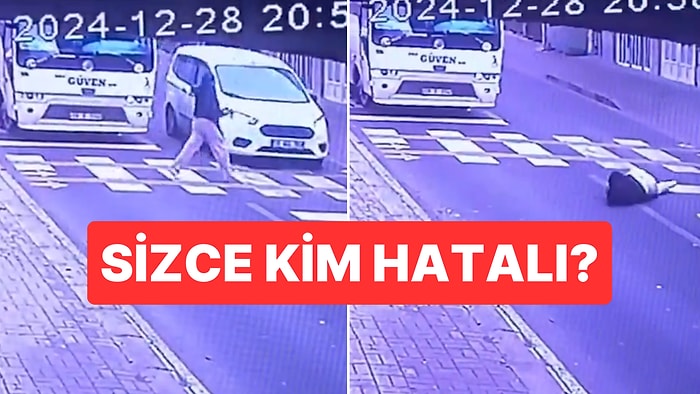 Sosyal Medyanın Birbirine Girdiği 'Yaya Geçidi' Kazasında Sizce Kim Hatalı?