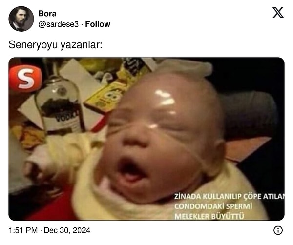 Dizideki bu sahne; bir dönemin bol imtihanlı, ibret soslu ve politik ajandalı STV dizilerindeki sahnelere benzetildi.