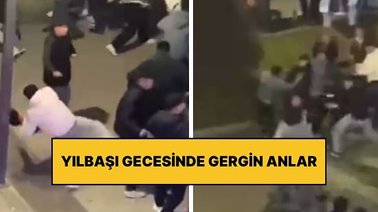 Yılbaşı Gecesinde Gergin Anlar: Yeni Yıla Tekme Tokat Kavga Ederek Girdiler