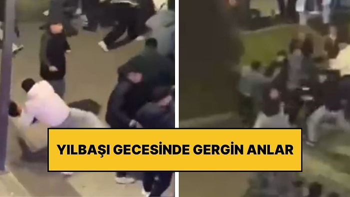 Yılbaşı Gecesinde Gergin Anlar: Yeni Yıla Tekme Tokat Kavga Ederek Girdiler