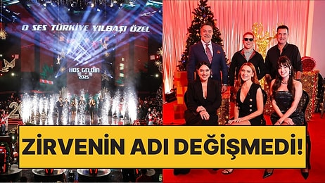 “O Ses Türkiye Yılbaşı Özel” Programı Yılbaşı Gecesine Damga Vurdu!