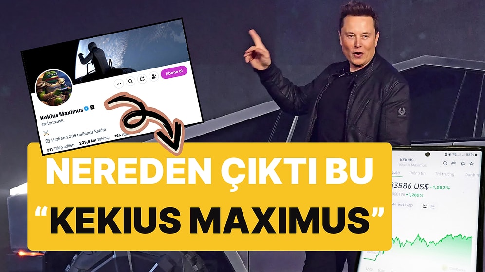 Elon Musk, X Profil İsmini "Kekius Maximus" Olarak Değiştirdi! Kekius Maximus İkinci Kripto Para Vakası mı?