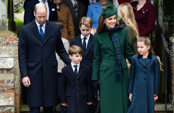 During the Royal Family’s Christmas Day visit to the church at Sandringham, Kate Middleton and Prince William drew attention with their appearances together.