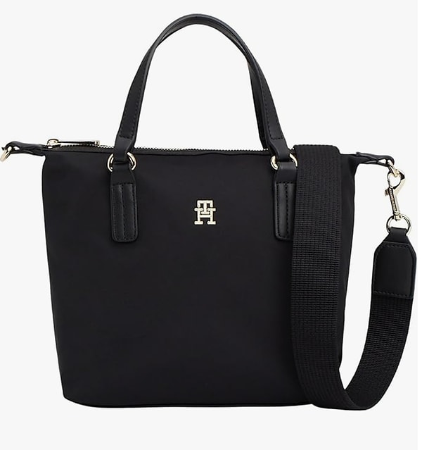 4. Tommy Hilfiger Poopy Tote Kadın Çanta, Siyah