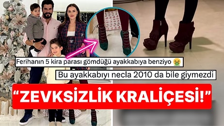 Evlerindeki Her Detayla Gördüklerimi Sil Tuşu Aratan Fahriye Evcen Bu Kez Feriha Topuklularıyla Dile Düştü!