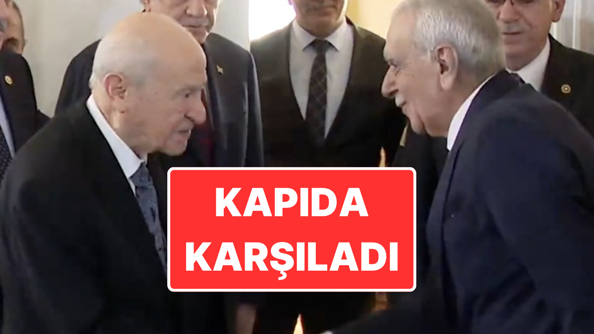 Kritik Görüşme: Devlet Bahçeli ve DEM Parti Heyeti Bir Araya Geldi - Onedio
