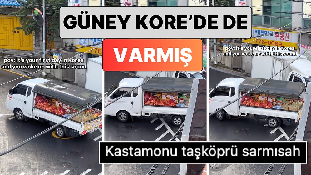 Taşköprü Sarımsağı Var mı? Güney Kore'de Megafonla Dolaşan Sokak Satıcısı Türkiye'de Viral Oldu