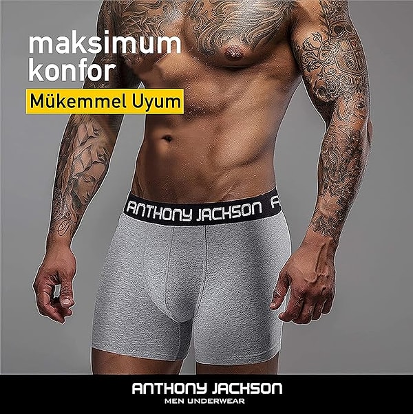 Anthony Jackson 6'lı Kutu Premium Boxer