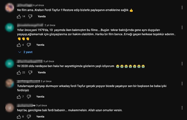 Usta isme veda ederken başarıyla anılan o filmine gelen yorumlara bakalım...