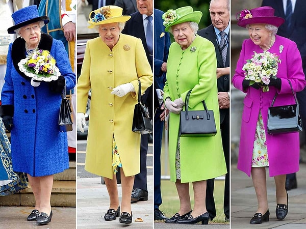 The Queen's Bright Colors: