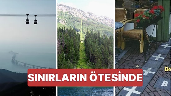 Ülkeleri Birbirinden Ayıran En Özel Sınırlar! Kimilerini Doğa Ayırmış Kimilerini Bir Adımlık Mesafe