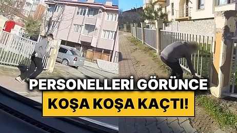 Bolu Belediyesi’nin Gözünden Hiçbir Şey Kaçmıyor: Yere Çöp Atan Genç, Personelleri Görünce Koşa Koşa Kaçtı