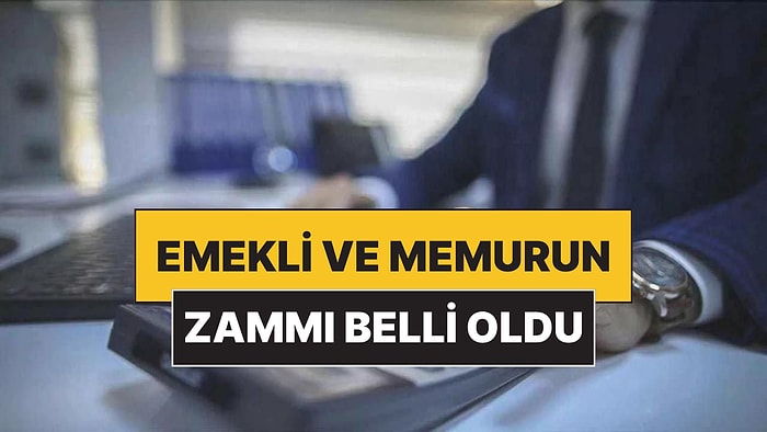 Memur ve Emeklinin 2025 Maaş Zammı Belli Oldu!