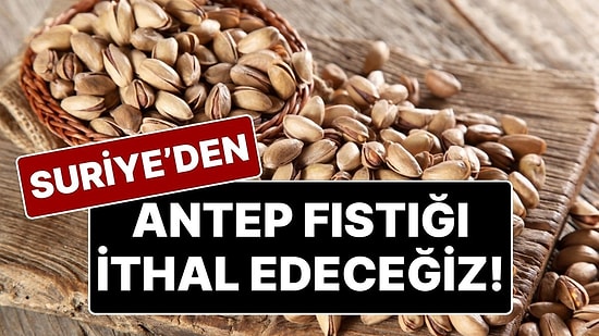 Şam Fıstığı Geliyor! Ticaret Bakanlığı, Antep Fıstığını Suriye’den İthal Etmeye Başlıyor