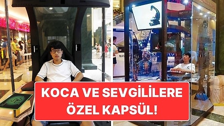 Çin'in Alışveriş Merkezlerinde Canı Sıkılan Erkekler İçin Geliştirdiği Dahiyane Çözüm