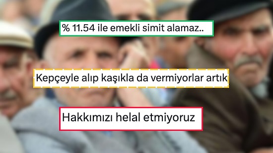 Asgari Ücretten Sonra Emekli Maaş Zammının Hayal Kırıklığına Uğrattığı Vatandaşlardan Tepkiler