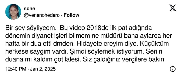 Ve o kız ortaya çıktı hem de sert bir paylaşımla.