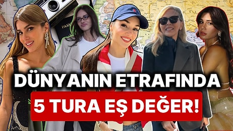 Dünyayı Gezmişler: Sabancılar, Hande Erçel ve Yasemin Özilhan Geçen Sene Seyahatlerinde Binlerce Km Yol Yapmış