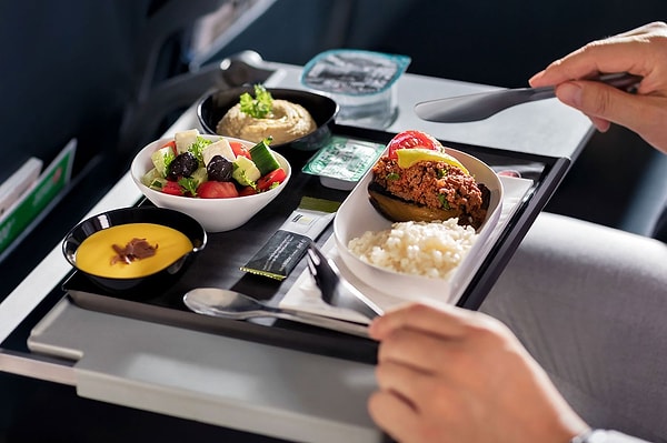 According to Dr. Robert Pellegrino, there are three main factors that affect our sense of taste during a flight: low cabin pressure, low humidity, and high noise levels.