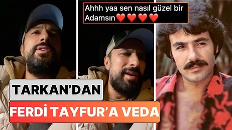 Vefasını Gösterdi: Tarkan Arabeskin Usta İsmi Ferdi Tayfur'a 'Emmoğlu' Şarkısı ile Veda Etti