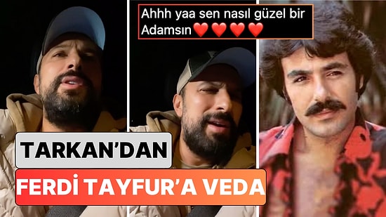 Vefasını Gösterdi: Tarkan Arabeskin Usta İsmi Ferdi Tayfur'a 'Emmoğlu' Şarkısı ile Veda Etti