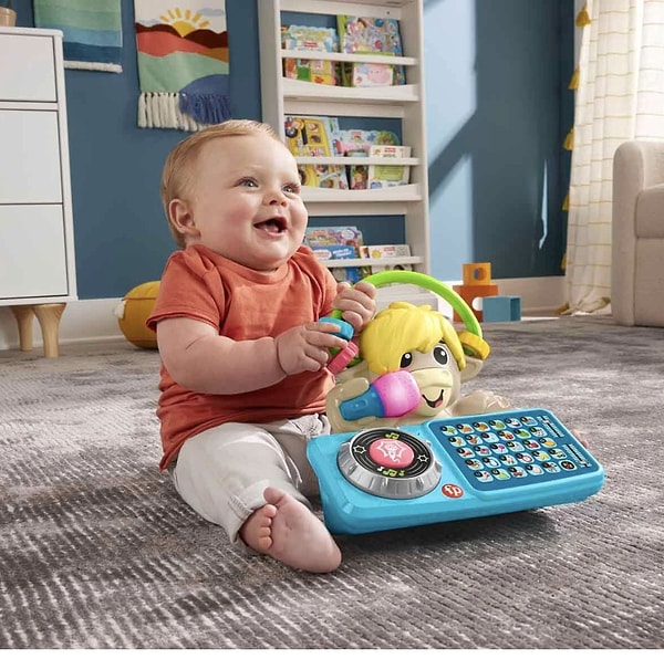 8. Fisher Price Sesli ve Işıklı Link Squad İlk Kelimelerim İnek HYL26