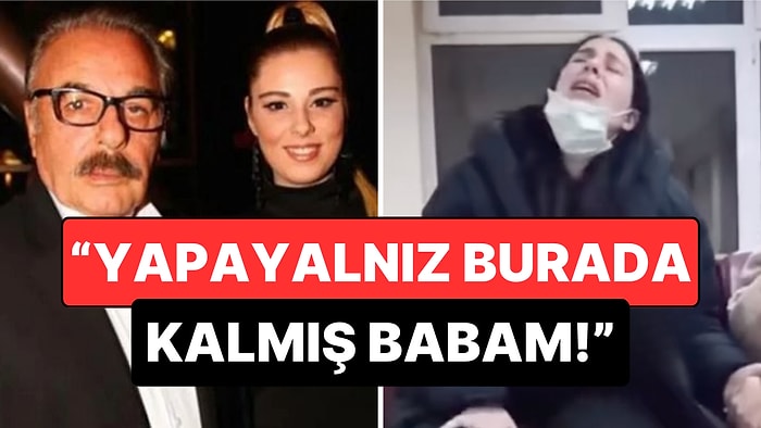 Gasilhane Önünde Fenalaştı: Gözyaşlarına Boğulan Tuğçe Tayfur Babası Ferdi Tayfur İçin Feryat Etti!