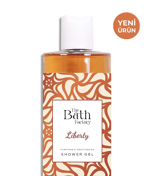 11. THE BATH FACTORY Nemlendirici ve Besleyici Liberty Duş Jeli 400 ml