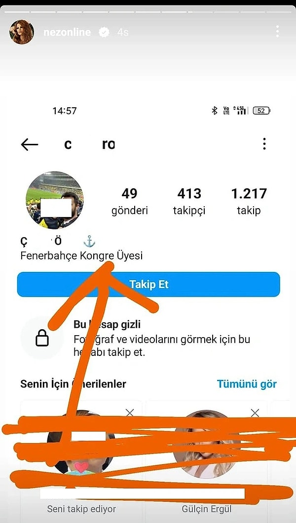 Yaşananların ardından Ç.Ö. adlı kişi hakkında Fenerbahçe Başkanı Ali Koç'un "Derhal kongre üyeliği askıya alınsın ve stadlara alınmasın" talimatı verdiği öğrenildi.