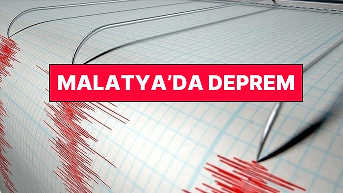 AFAD Paylaştı: Malatya 4 Büyüklüğünde Depremle Sallandı