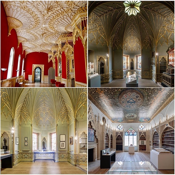 10. Strawberry Hill Evi'nin göz kamaştıran iç mekanı