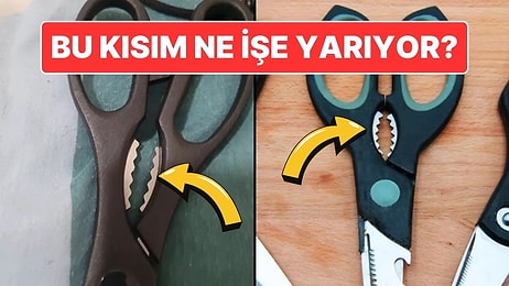 Makasların Ortasındaki Bu Tırtıklı Kısım Ne İşe Yarıyor? Daha Önce Kullanmadığınıza Eminiz!