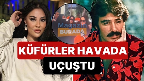 Ferdi Tayfur'un Cenazesine Katılan Tuğçe Tayfur ve Katılımcılar Arasında Gerginlik: Küfürler Havada Uçuştu