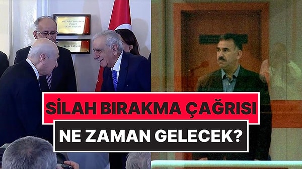 DEM Parti heyeti tam bir hafta önce İmralı’ya giderek Abdullah Öcalan ile yaklaşık 5 yılın ardından görüşme gerçekleştirdi. Türkiye’nin bir numaralı gündemi olan Öcalan ile görüşmenin ardından DEM Parti Meclis’te temaslarını hızlandırdı.   DEM Partili Sırrı Süreyya Önder, Pervin Buldan ve Ahmet Türk, TBMM Başkanı Numan Kurtulmuş ile MHP Genel Başkanı Devlet Bahçeli’yi ziyaret etti.   Görüşmelere dair Ahmet Türk, Nefes gazetesinden Aytunç Erkin’e konuştu. Türk, İmralı’dan ikinci veya üçüncü ziyarette silah bırakma çağrısı gelebileceğini söyledi.